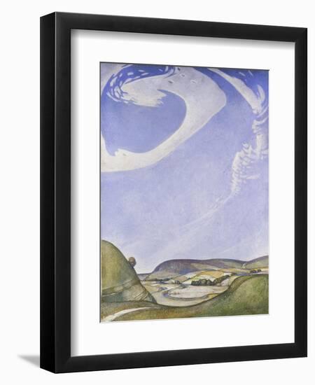 The Sympathy of the Land and Sky-Edward Reginald Frampton-Framed Giclee Print