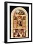 The Symphony 1852 painting-Moritz Ludwig von Schwind-Framed Premium Giclee Print