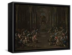 The Synagogue, 1725-35-Alessandro Magnasco-Framed Stretched Canvas