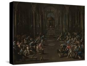 The Synagogue, 1725-35-Alessandro Magnasco-Stretched Canvas