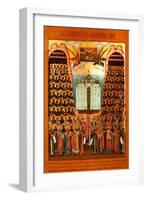 The Synaxis of the Saints of the Kiev Caves-null-Framed Giclee Print