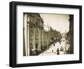 The Synod Printing House, Nikolskaya Street, Moscow, Russia, 1912-null-Framed Giclee Print