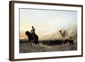 The Syrian Shepherd, 1865-Jean Leon Gerome-Framed Giclee Print