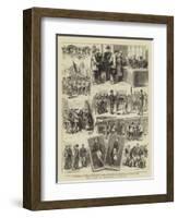 The System of Conscription in France-Godefroy Durand-Framed Giclee Print