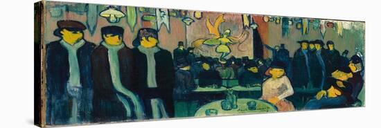 The Tabarin, or Cabaret in Paris, 1888-89-Emile Bernard-Stretched Canvas