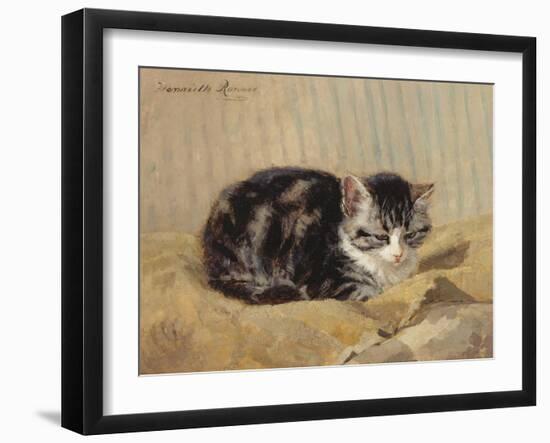 The Tabby-Henriette Ronner-Knip-Framed Giclee Print