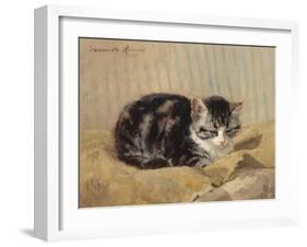 The Tabby-Henriette Ronner-Knip-Framed Giclee Print