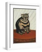 The Tabby-Henri Emilien Rousseau-Framed Giclee Print