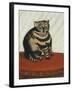 The Tabby-Henri Emilien Rousseau-Framed Giclee Print