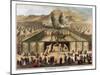 The tabernacle in the wilderness, from the Book of Exodus, the Old Testament.-Stocktrek Images-Mounted Art Print