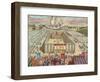 The Tabernacle in the Wilderness-English School-Framed Giclee Print