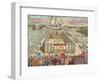 The Tabernacle in the Wilderness-English School-Framed Giclee Print