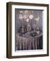 The Table, Gray Harmony; La Table, Harmonie Grise, 1927-Henri Eugene Augustin Le Sidaner-Framed Giclee Print