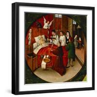 The Table of the Seven Deadly Sins, Death, Detail-Hieronymus Bosch-Framed Giclee Print