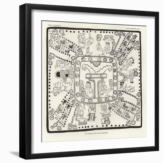 The Tableau Des Bacab Restored-null-Framed Giclee Print