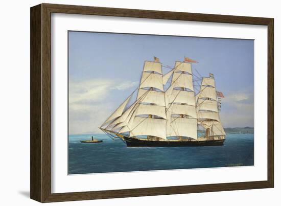 The Tagal of Laurvig. Willis. Silk, Velvet and-Thomas H. Willis-Framed Giclee Print