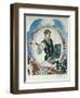 The Tailor, 1918-Boris Mikhajlovich Kustodiev-Framed Premium Giclee Print