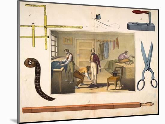 The Tailor, C.1845-null-Mounted Giclee Print