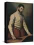 The Tailor (Il Tagliapanni), c1565, (1911)-Giovanni Battista Moroni-Stretched Canvas