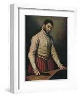 The Tailor (Il Tagliapanni), c1565, (1911)-Giovanni Battista Moroni-Framed Giclee Print