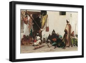 The Tailor's Shop, 1878-Jean Joseph Benjamin Constant-Framed Giclee Print