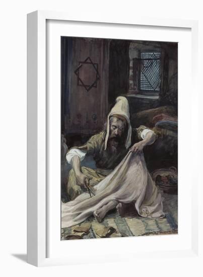 The Tailor-James Tissot-Framed Giclee Print