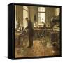 The Tailors-Leon Bartholomee-Framed Stretched Canvas