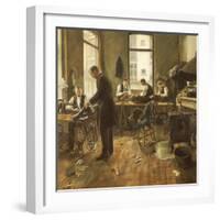 The Tailors-Leon Bartholomee-Framed Giclee Print