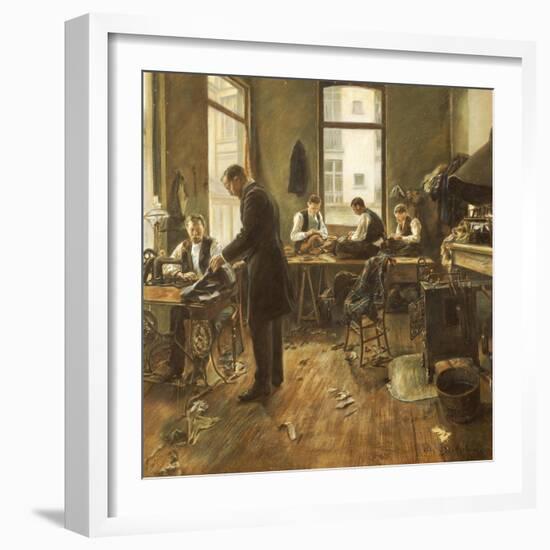 The Tailors-Leon Bartholomee-Framed Giclee Print