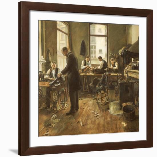 The Tailors-Leon Bartholomee-Framed Giclee Print