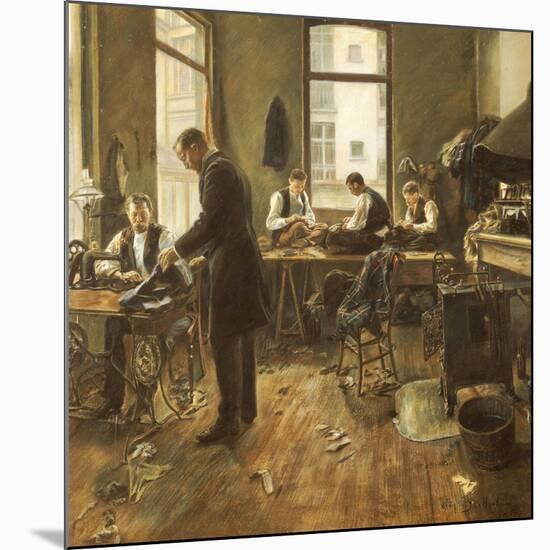 The Tailors-Leon Bartholomee-Mounted Giclee Print