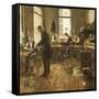 The Tailors-Leon Bartholomee-Framed Stretched Canvas