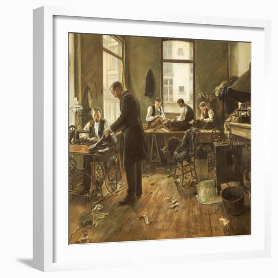 The Tailors-Leon Bartholomee-Framed Giclee Print