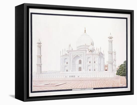 The Taj, C. 1815-null-Framed Stretched Canvas