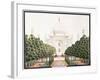 The Taj from the Garden, C. 1815-null-Framed Giclee Print