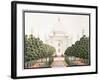 The Taj from the Garden, C. 1815-null-Framed Giclee Print