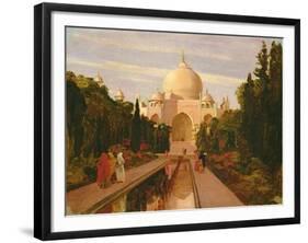 The Taj Mahal, 1877-Valentine Cameron Prinsep-Framed Giclee Print