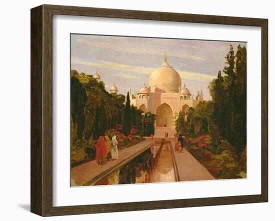 The Taj Mahal, 1877-Valentine Cameron Prinsep-Framed Giclee Print