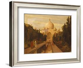 The Taj Mahal, 1879-Valentine Cameron Prinsep-Framed Giclee Print