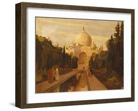 The Taj Mahal, 1879-Valentine Cameron Prinsep-Framed Giclee Print