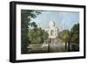 The Taj Mahal, Agra, from the Garden, Published 1801-Thomas & William Daniell-Framed Giclee Print