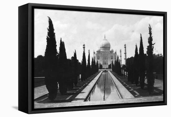 The Taj Mahal, Agra, India, 1916-1917-null-Framed Stretched Canvas