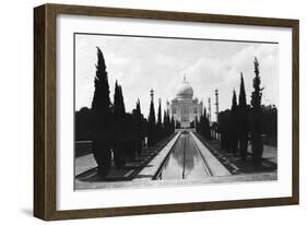 The Taj Mahal, Agra, India, 1916-1917-null-Framed Giclee Print
