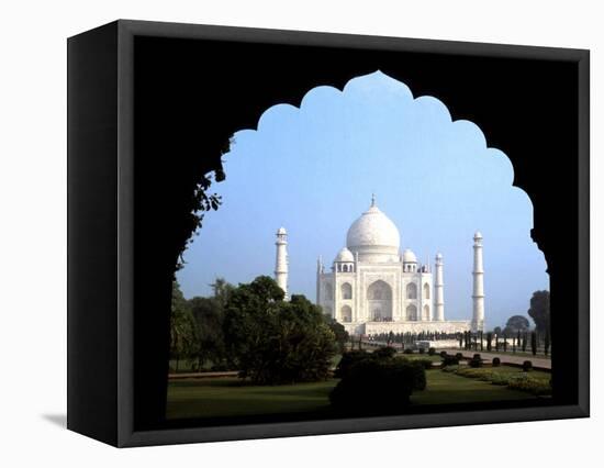 The Taj Mahal, Agra, India-Bill Bachmann-Framed Stretched Canvas