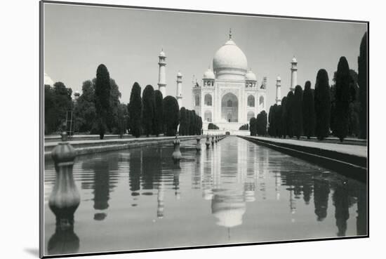 The Taj Mahal, Agra, India-null-Mounted Art Print