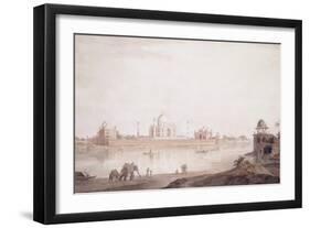 The Taj Mahal, Agra, Uttar Pradesh, 1789-Thomas & William Daniell-Framed Giclee Print