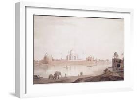 The Taj Mahal, Agra, Uttar Pradesh, 1789-Thomas & William Daniell-Framed Giclee Print