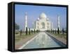 The Taj Mahal, Agra, Uttar Pradesh State, India-Gavin Hellier-Framed Stretched Canvas