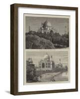 The Taj Mahal, Agra-null-Framed Giclee Print