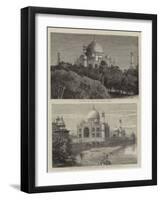 The Taj Mahal, Agra-null-Framed Giclee Print